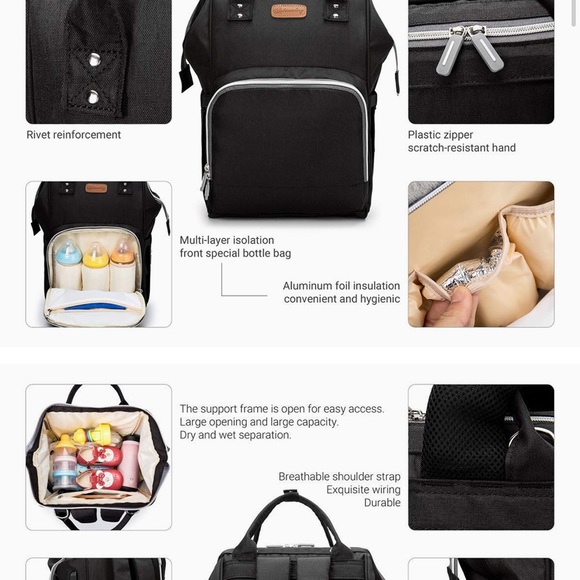 Versatile Diaper Backpack - Picture 9 of 9